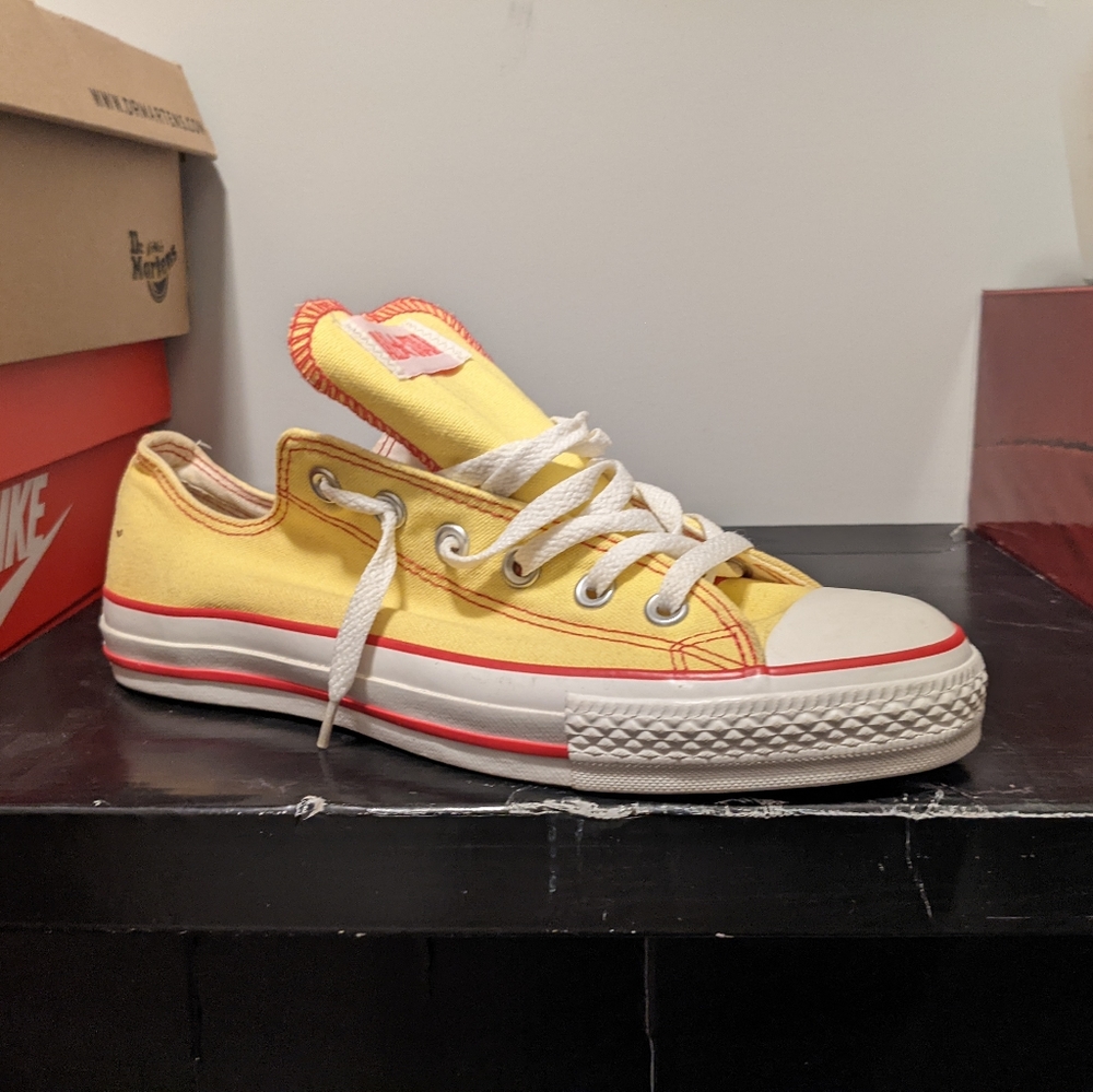 Vintage Lemon Drop Converse